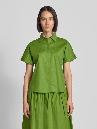 Marc Cain Regular Fit Bluse mit 1/2-Arm Grass 4