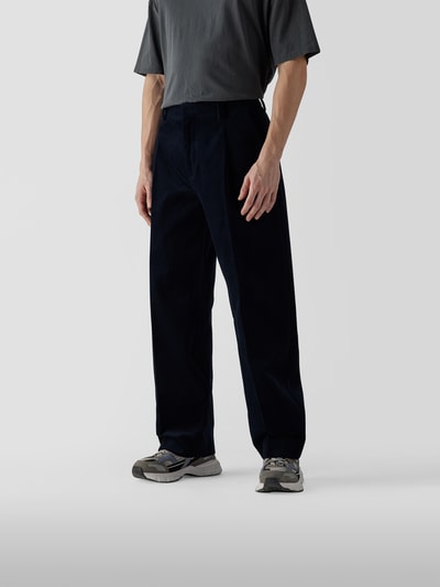 WOOD WOOD Cordhose mit Eingrifftaschen Dunkelblau 4