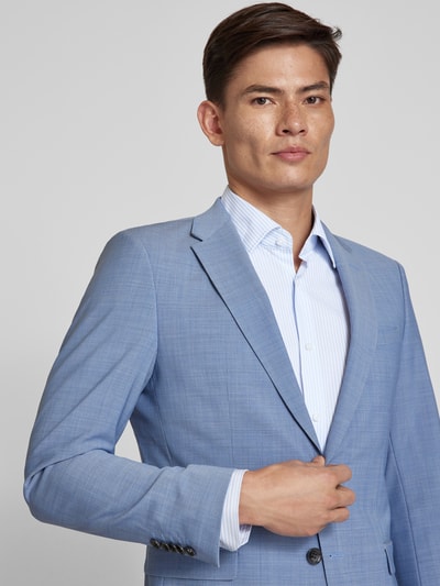 BOSS Regular fit zakelijk overhemd met kentkraag, model 'Joe' Bleu - 3