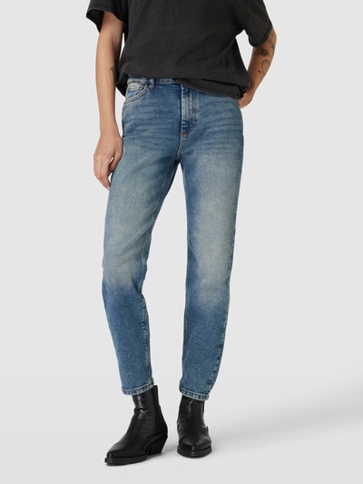 Noisy May Straight Leg Jeans im 5-Pocket-Design Modell 'MONI' Jeansblau 4