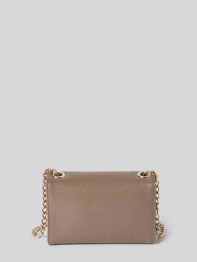 VALENTINO BAGS Handtas met labelapplicatie, model 'DIVINA' Taupe - 3