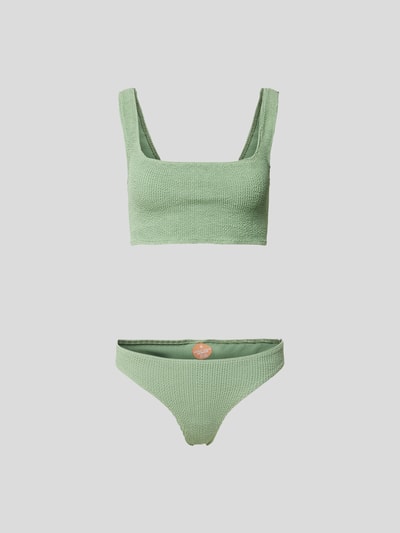 Sorbet Island Bikini-Set mit Strukturmuster Mint 2