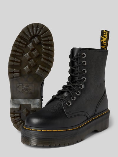 Dr. Martens Boots aus Leder mit Reißverschluss Modell 'Jadon III' Black 4