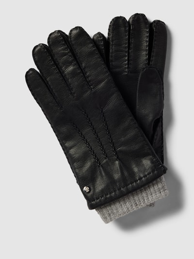Roeckl Handschuhe mit Label-Detail Black 1