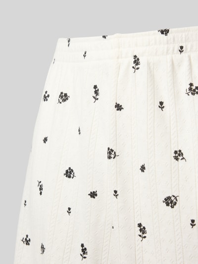 Jake*s Casual Pyjama-Hose mit elastischem Bund Offwhite 2