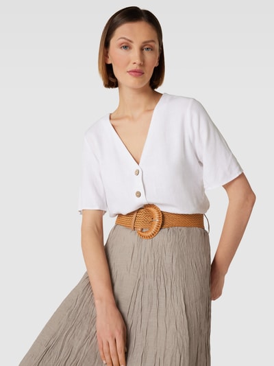 Apricot Midirok met viscose Taupe - 3