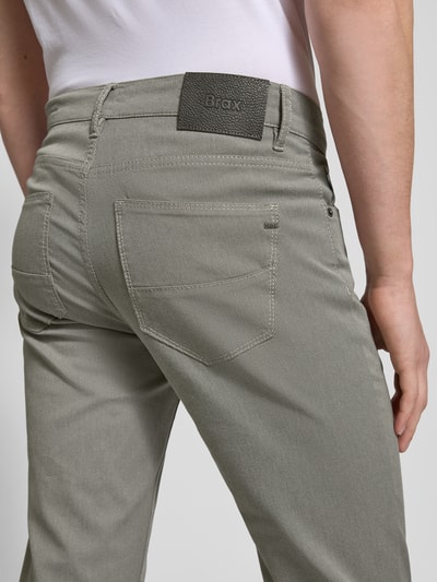 Brax Regular Fit Hose im 5-Pocket-Design Modell 'CADIZ' Silber 3