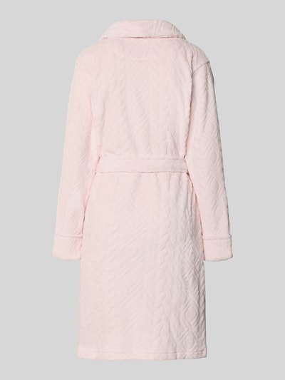 Lauren Ralph Lauren Badjas met structuurmotief Lichtroze - 3