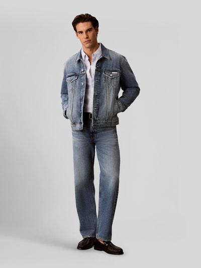 Calvin Klein Jeans Kurtka jeansowa o kroju krój regular fit z czystej bawełny Jeansowy niebieski 1