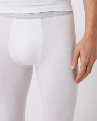 Jockey Long Johns mit elastischem Bund Weiss 3