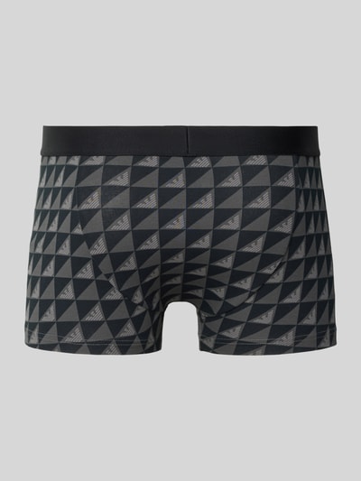 Emporio Armani Trunks mit elastischem Logo-Bund Black 3