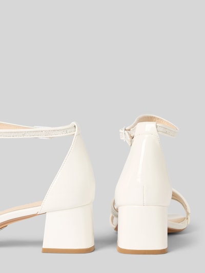 Buffalo Sandalette mit Paillettenbesatz Modell 'LUCY GLAM' Weiss 2