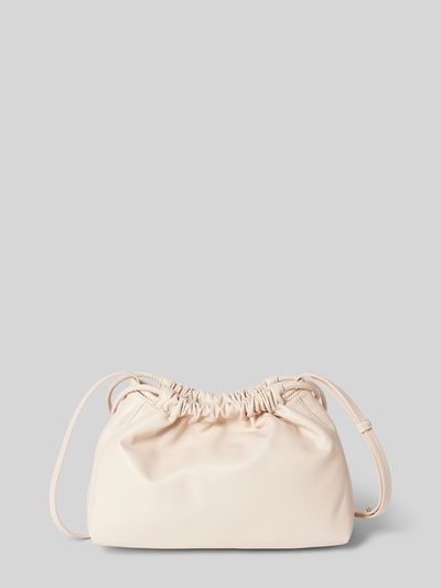 CK Calvin Klein Handtasche mit Label-Detail Modell 'GATHERED' Beige 4