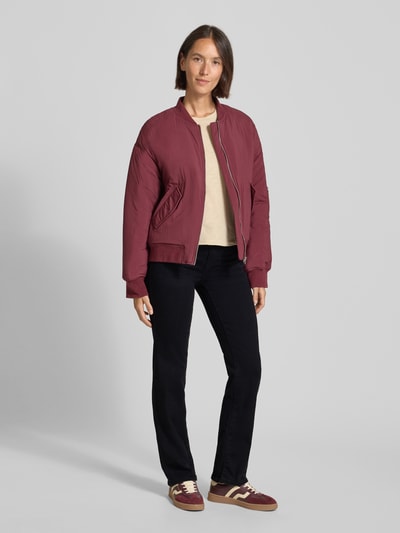 Vero Moda Straight fit jeans van katoenmix, model 'FLASH' Zwart - 1