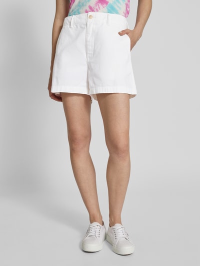 Polo Ralph Lauren Regular Fit Chino-Shorts mit Gesäßtaschen Weiss 4