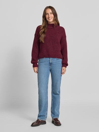 Mango Straight Leg Jeans im 5-Pocket-Design Jeansblau 1