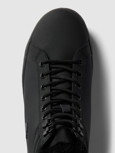 Lacoste Veterboots met imitatiebontbekleding Zwart - 4
