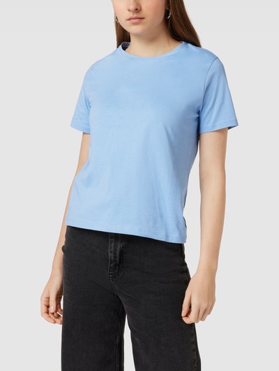 Marc O'Polo Denim T-shirt met logoprint Lichtblauw - 4