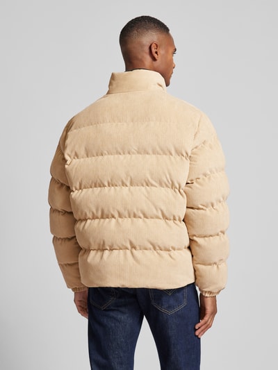 Lacoste Steppjacke in Cord-Optik Beige 5