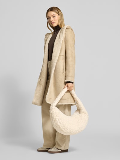 CK Calvin Klein Torba z uchwytami z futerka Złamany biały 1