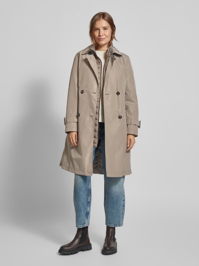 Betty Barclay Jacke mit Reverskragen und Gürtel Beige 1