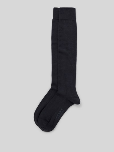 Falke Socken mit Label-Stitching Marine 1