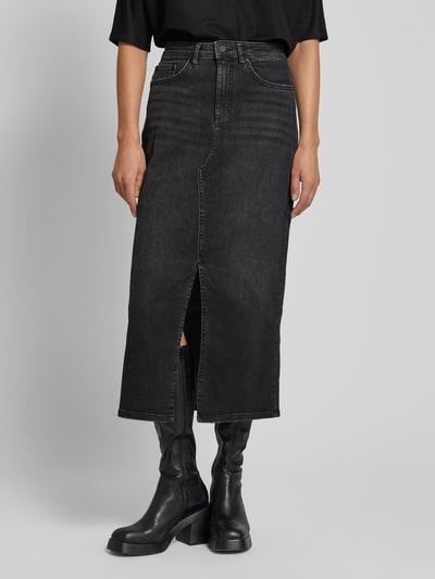 Smith and Soul Jeansrock mit Gehschlitz Black 4