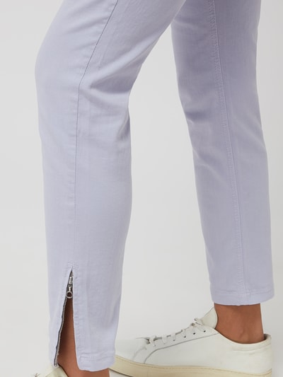 MAC Slim leg jeans met stretch, model 'Dream Chic' Lila - 5