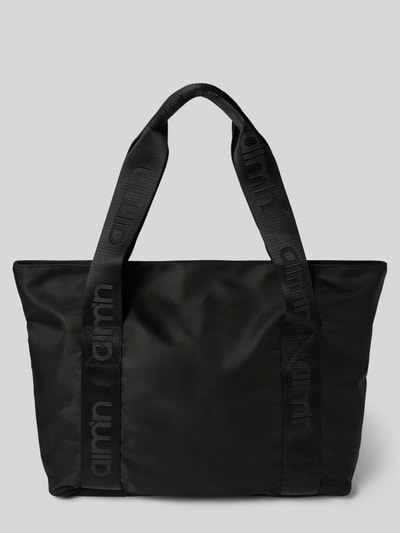 AIMN Tote bag met draagband met label Zwart - 2