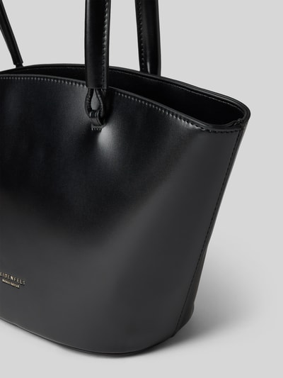 Seidenfelt Torba shopper z imitacji skóry model ‘Arvaja’ Czarny 3