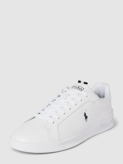 Polo Ralph Lauren Sneaker in unifarbenem Design Weiss 1