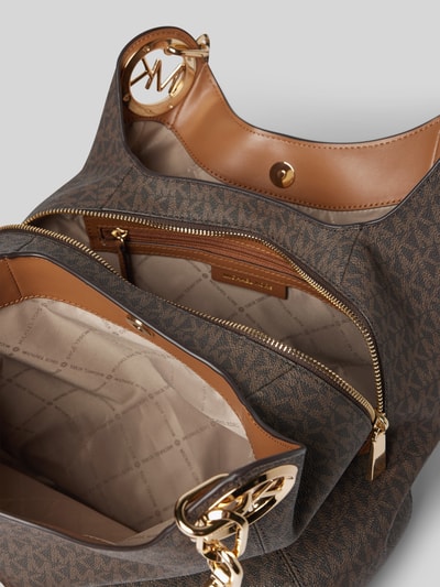MICHAEL Michael Kors Torebka z aplikacją z logo model ‘LILLIE’ Średniobrązowy 5