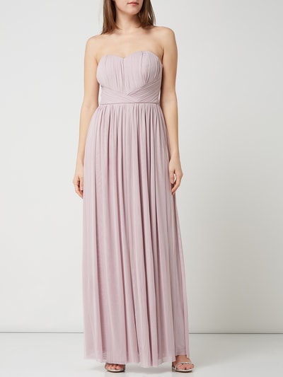 Lipsy Corsagenkleid aus Mesh Mauve 1