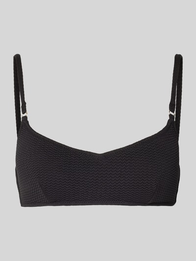 Seafolly Bikini-Oberteil mit verstellbaren Trägern Black 1