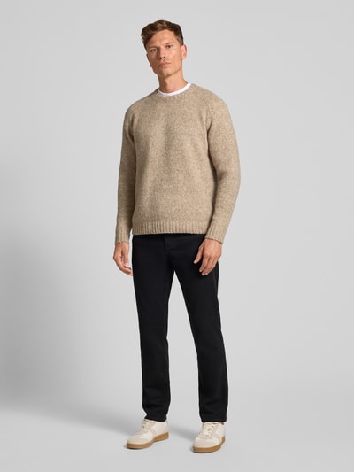 Tommy Hilfiger Straight Fit Jeans aus Baumwoll-Mix Modell 'DENTON' Black 1