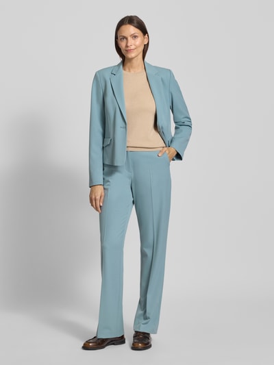 Christian Berg Woman Selection Spodnie do garnituru o szerokim kroju z dodatkiem wiskozy Szaroniebieski 1