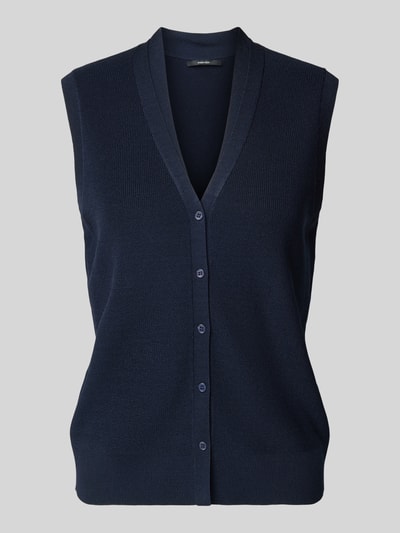 Someday Gilet met V-hals, model 'Tenabu' Marineblauw - 2