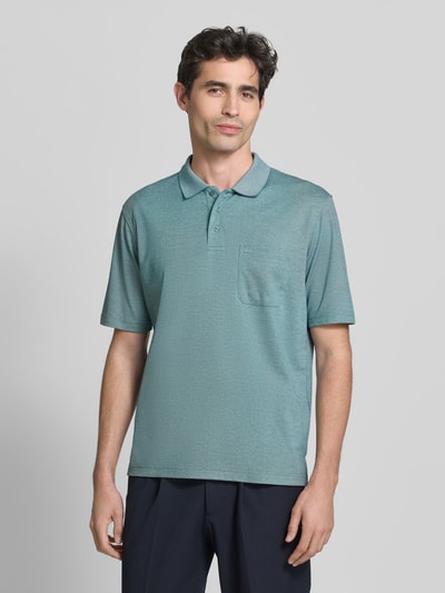 Christian Berg Men Regular Fit Poloshirt mit Brusttasche Grass 4