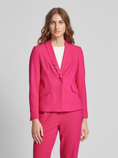 Marc Cain Blazer mit Pattentaschen Fuchsia 4