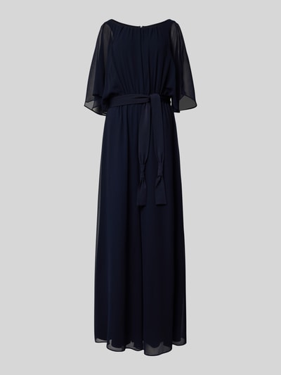 Vera Mont Jumpsuit met strikceintuur Donkerblauw - 2
