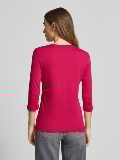 Christian Berg Woman Bluzka z długim rękawem zdobiona kamieniami Fuksjowy 5
