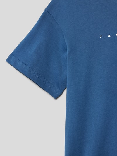 Jack & Jones T-shirt met labelprint  Blauw - 2