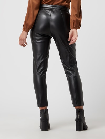 Leather hot sale cropped leggings