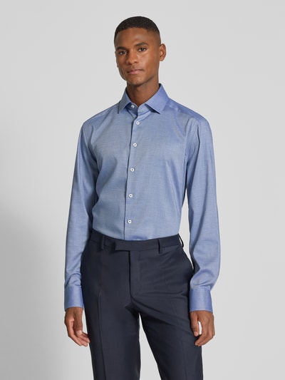 OLYMP Modern Fit Business-Hemd mit Kentkragen Modell 'Global' Marine 4