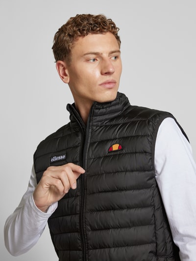 Ellesse Bodywarmer met ritszakken, model 'BARDY' Zwart - 3