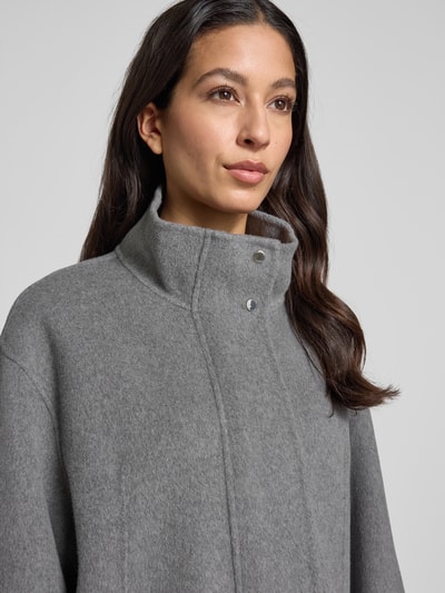 Someday Relaxed Fit Wolljacke mit Kaschmir-Anteil Modell 'VARAH PURE' Silber 3