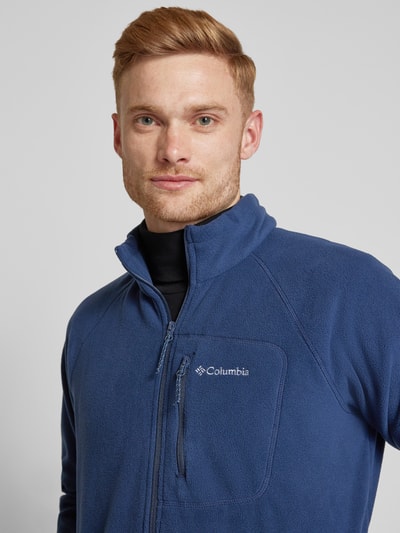 COLUMBIA Fleecejacke mit Label-Stitching Modell 'Fast Trek' Marine 3