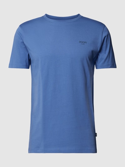 JOOP! Jeans T-shirt met labelprint, model 'Alphis' Blauw - 2