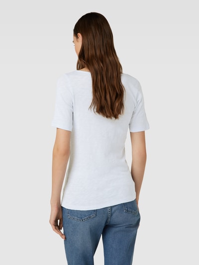 Marc O'Polo T-shirt met ronde hals Lichtblauw - 5