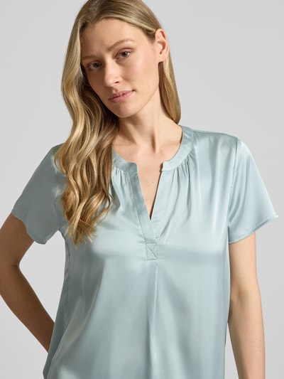 Betty Barclay Blusenshirt aus Satin mit V-Ausschnitt Mint 3